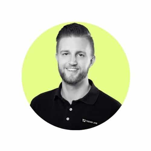 Foto Lennart Malinowski (trend-job Ansprechpartner Zeitarbeit Hamburg)